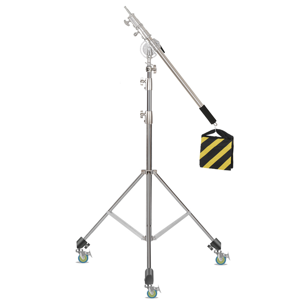 Photography Lighting Box - SH 2,8 M Edelstahl Licht Stehen