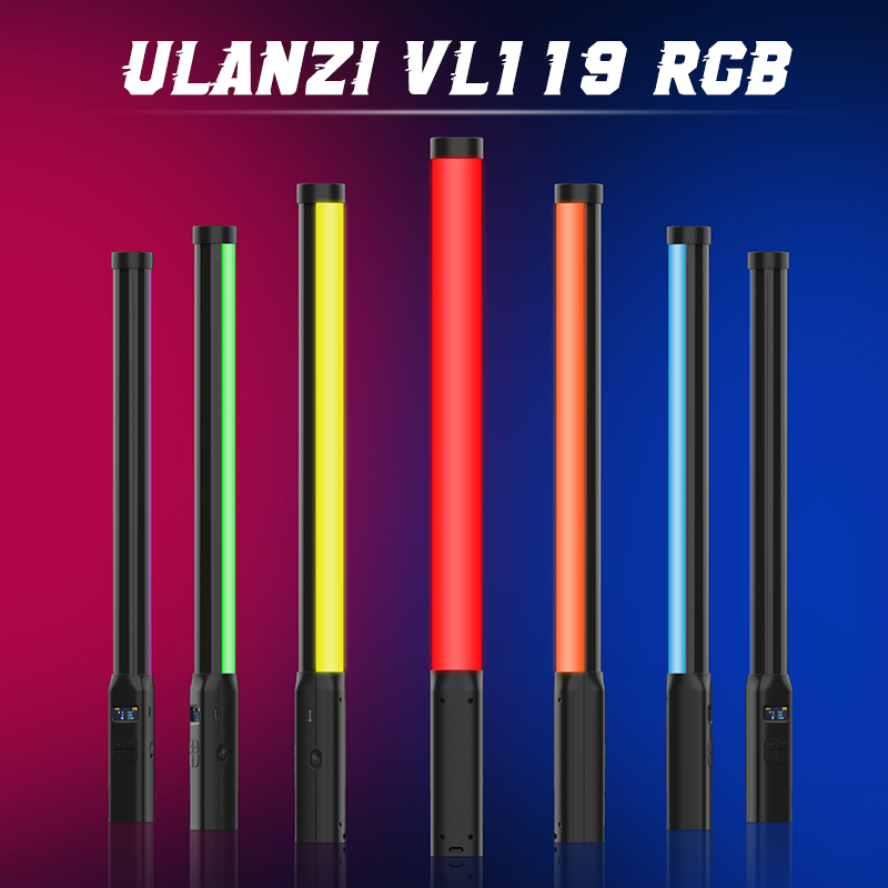 Photography Lighting Grid - Ulanzi VL119 Handheld RGB Bunte Stick
