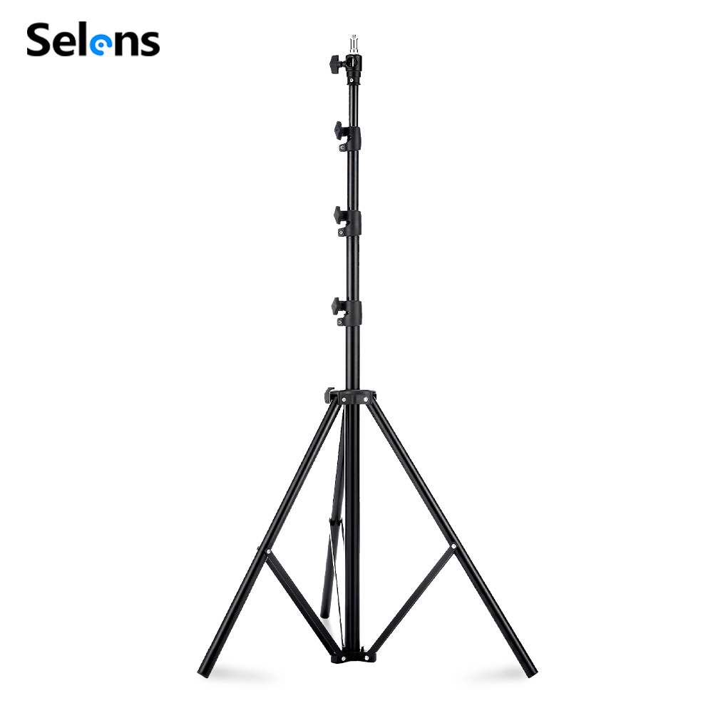 Photography Lighting Box - Selens 2,2~3,95m Luftkissen-Lichtstativ aus Aluminiumlegierung für