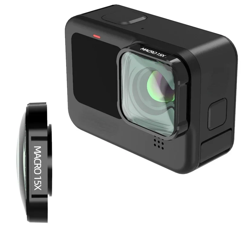 Gopro Action Camera Hero 13 Black - Macro 15X HD-Objektivfilter für Gopro Hero