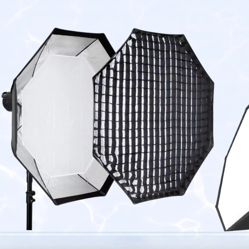 Photography Lighting Grid - Achteckiges Gitter-Softbox-Abdeckungsgitter für Film- und Fotografiebeleuchtung,