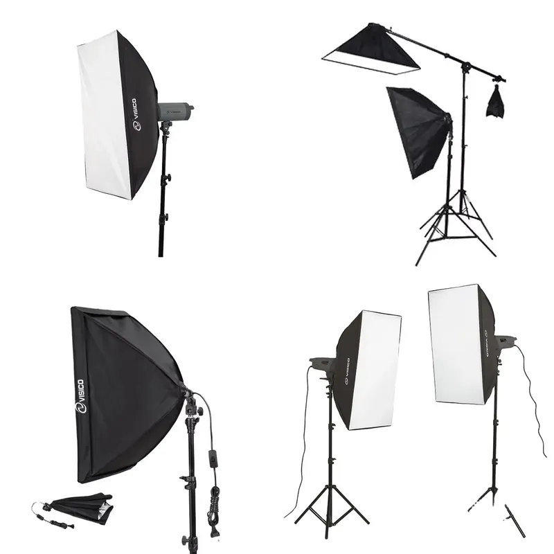 Lighting In Photography - Hochwertiges Tragbares Fotostudio Fotografie-Blitzlicht Schwarze Softbox