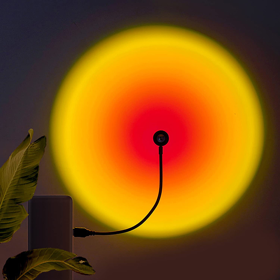Photography Lighting Wall - 1x USB Sonnenuntergang Lampe LED Regenbogen