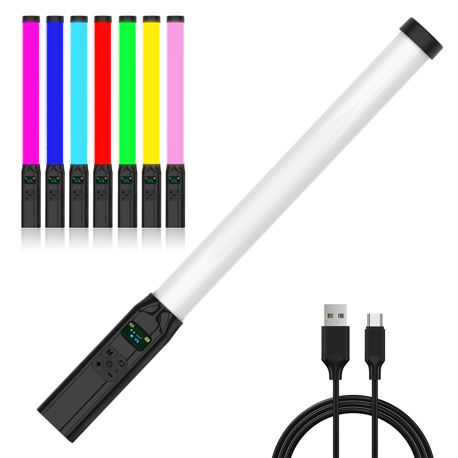 Photography Lighting Grid - 50cm RGB Stick Lichts tab leichte