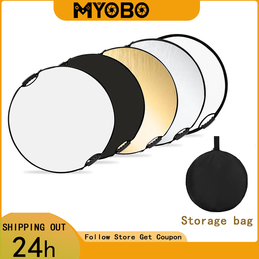 Photography Lighting Case - MYOBO Reflektor für Fotografie Zusammenklappbarer Lichtreflektor