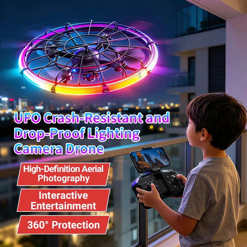 Photography Lighting Case - JJRC H145 UFO RC-Drohne mit Dual-HD-Objektiv,