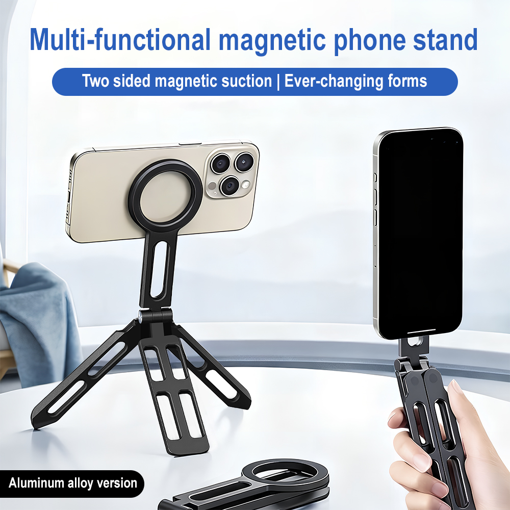 Lighting In Photography - Magnetischer Handyhalter Vierachsig 360° ° Drehbarer,