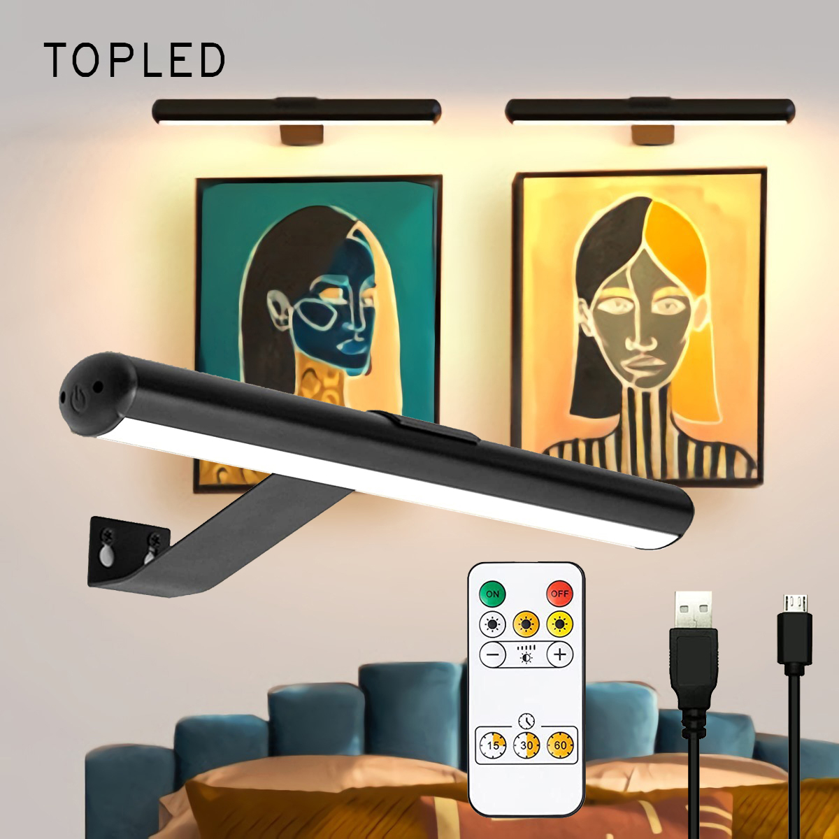Malerei Bild Licht Porträt mit – Photography Lighting Wall Bewertung und Preis