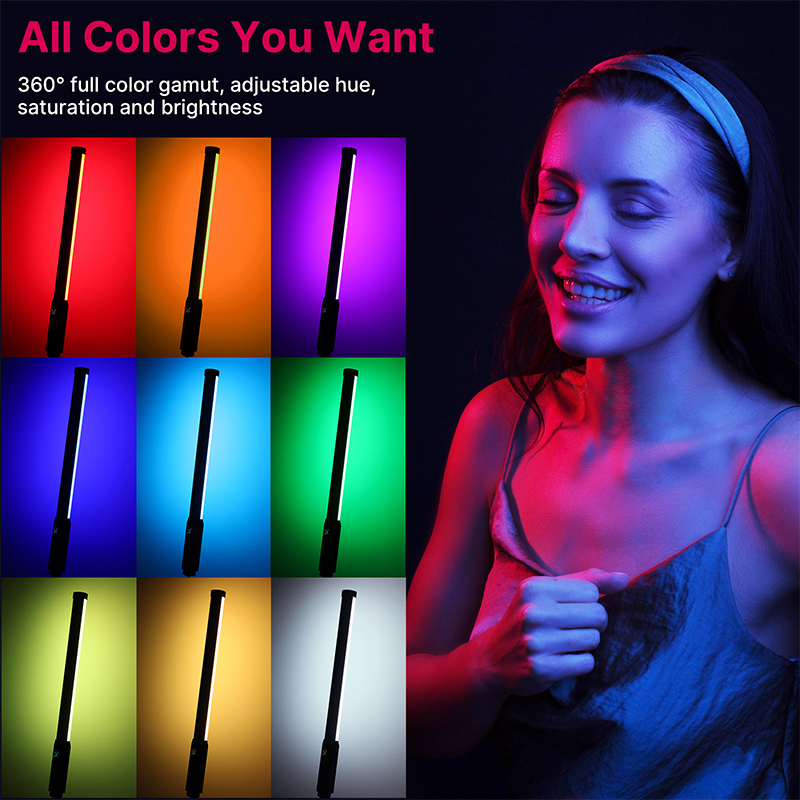 Ulanzi VL119 Handheld RGB Bunt – Photography Lighting Grid Bewertung und Preis