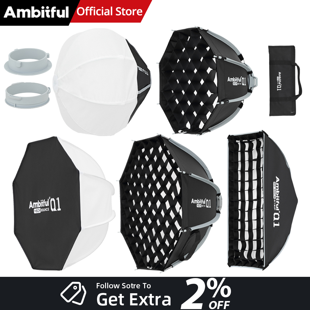 AMBITFUL Q1 Mini Bowens MiniGO – Photography Lighting Grid Bewertung und Preis