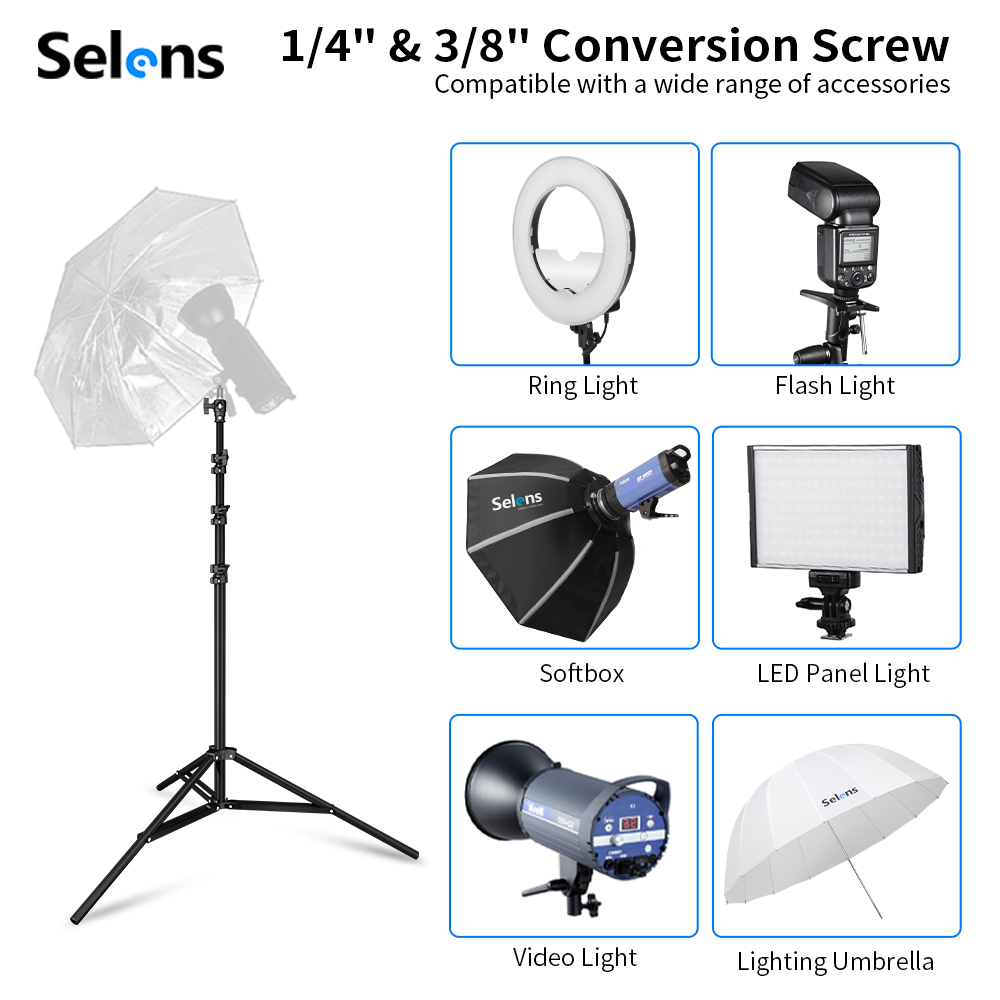 Selens 2,2~3,95m Luftkissen-Li – Photography Lighting Box Bewertung und Preis