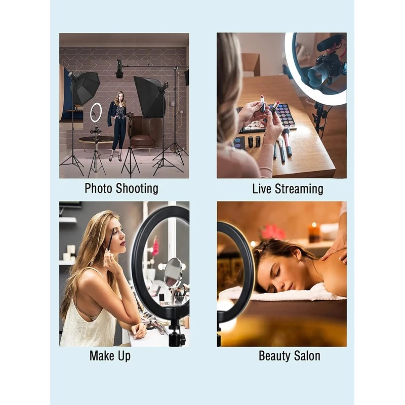 Desiontal 26cm Ringlicht mit S – Makeup Photography Lighting Bewertung und Preis