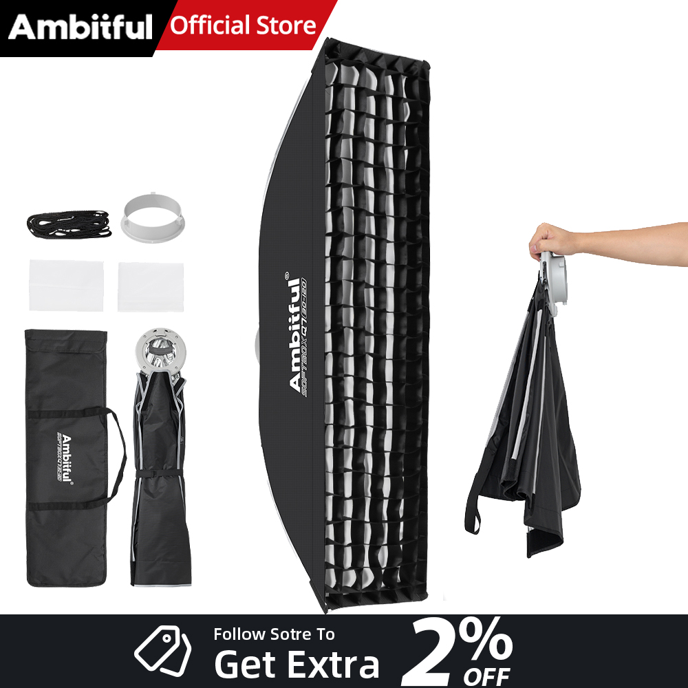 AMBITFUL Q7-II 30*120cm Bowens – Photography Lighting Grid Bewertung und Preis
