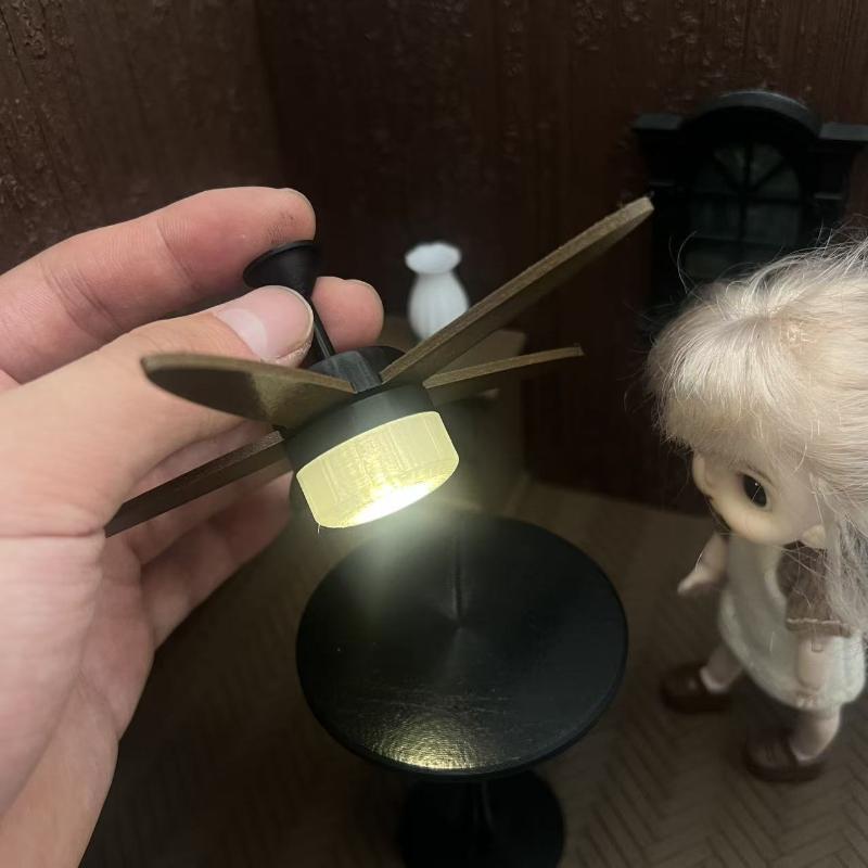 Miniatur-Deckenventilator mit  – Photography Lighting Case Bewertung und Preis