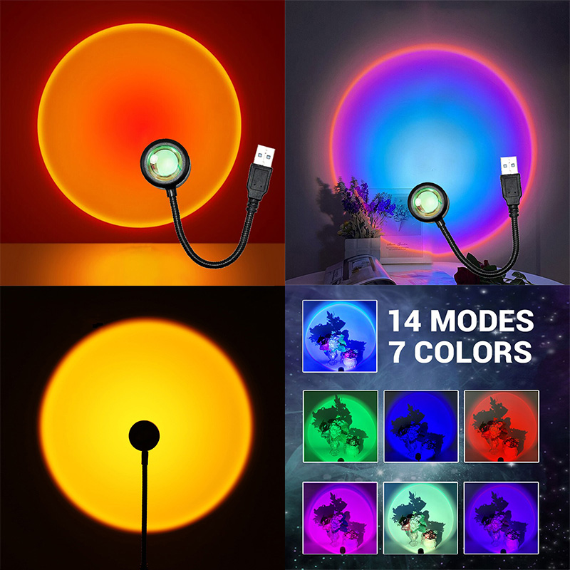 ZK40 LED Sonnenuntergang Lampe – Photography Lighting Wall Bewertung und Preis
