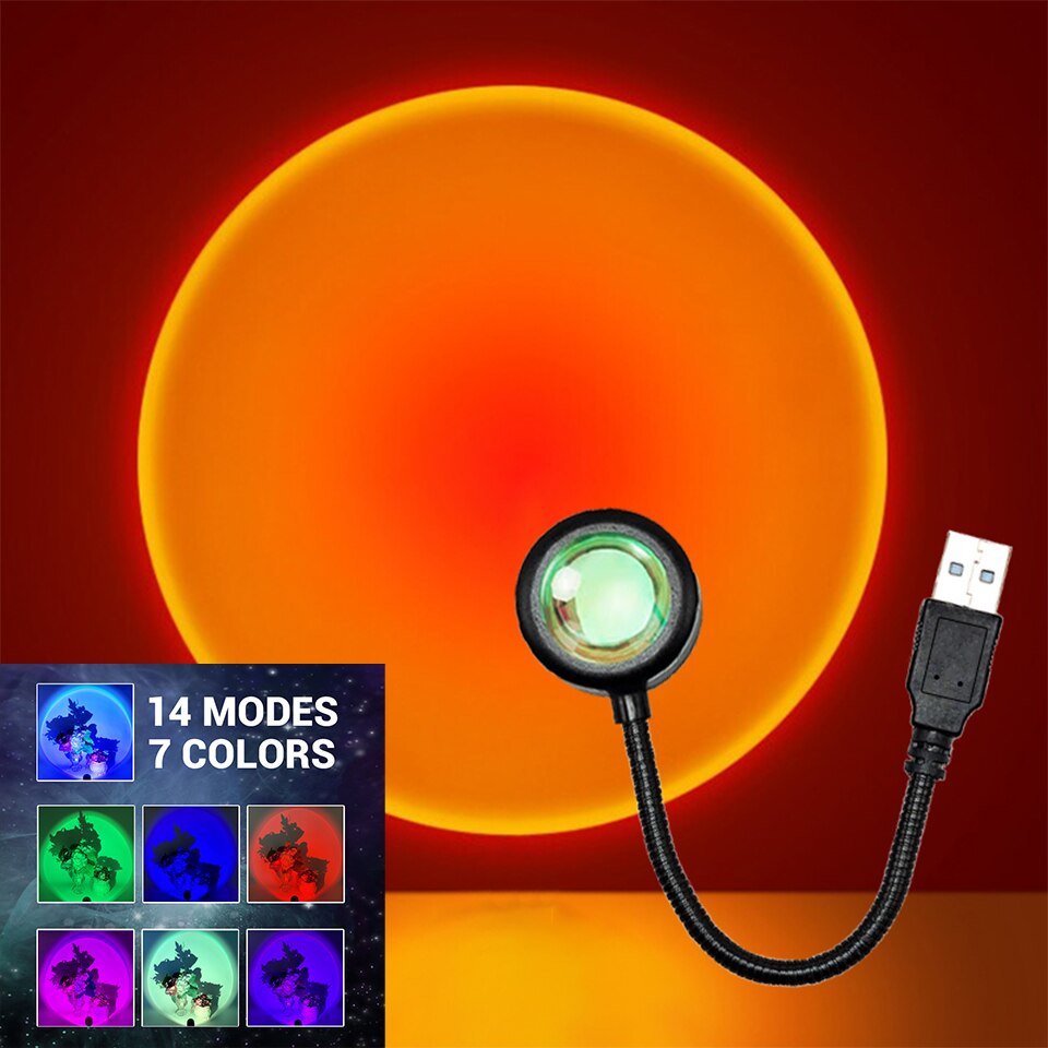 ZK40 LED Sonnenuntergang Lampe – Photography Lighting Wall Bewertung und Preis