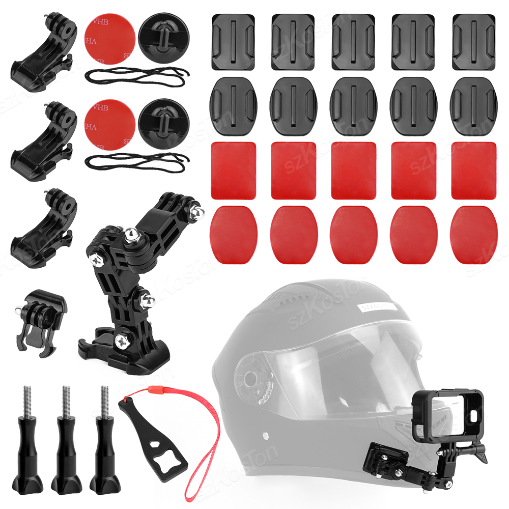 Motorradhelm-Kinnhalterungs-Ki – Gopro Action Camera Hero 13 Black Bewertung und Preis